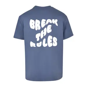 Oversized T-shirt Merchcode Break The Rules Heavy image-1