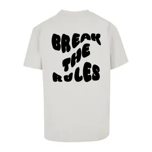 Oversized T-shirt Merchcode Break The Rules Heavy image-1