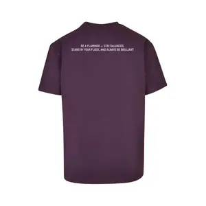 Oversized T-shirt Merchcode Flamingo Heavy image-1