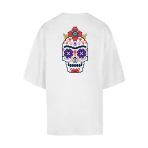 T-shirt Merchcode Frida Kahlo - Pixels viva la vida Huge image-1