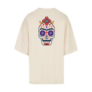 T-shirt Merchcode Frida Kahlo - Pixels viva la vida Huge image-1