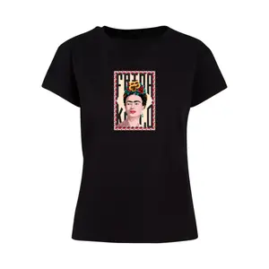 Damen T-Shirt Merchcode Frida Kahlo - Frame One Box