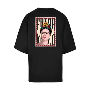 T-shirt Merchcode Frida Kahlo - Logo frame Huge image-1