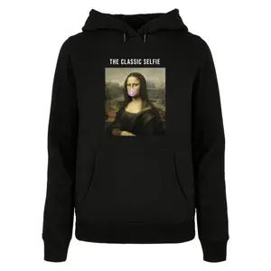 Sweatshirt à capuche femme Merchcode APOH Da Vinci Selfie