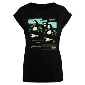 Women's oversized T-shirt Merchcode APOH Da Vinci Triple