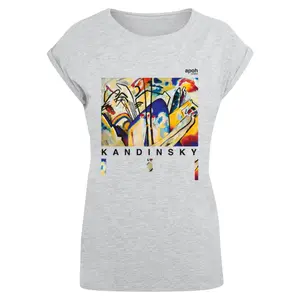 Women's oversized T-shirt Merchcode Ladie APOH Kandinsky