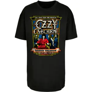 Oversized T-Shirt Merchcode Osbourne - No Rest For The Wicked