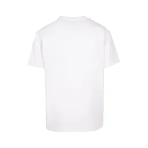 T-shirt oversize Merchcode Wording Lemon Contour image-1