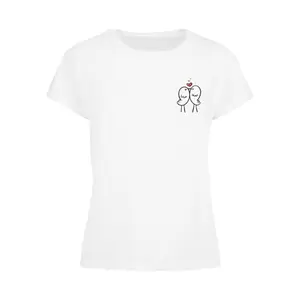 T-Shirt Merchcode Hugs & Love - Birds image-0