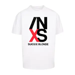 Oversized T-Shirt Merchcode INXS X Tour Heavy image-0
