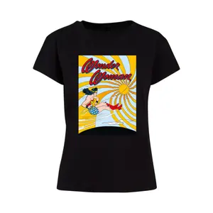T-shirt femme Merchcode Wonder Woman Flying