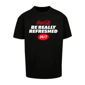Oversized T-shirt Merchcode Coca Cola Refreshed image-0