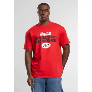 Oversized T-shirt Merchcode Coca Cola Refreshed image-1