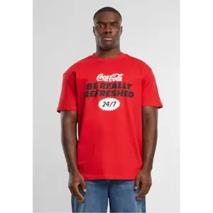 Oversized T-shirt Merchcode Coca Cola Refreshed image-2