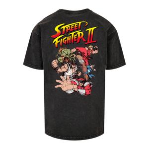 Oversized T-Shirt Merchcode Streetfighter II Roster image-1