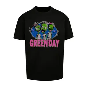 T-shirt Merchcode Green Day Zombie Oversized image-0