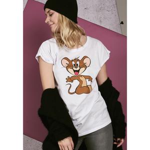 Damski T-shirt w dużych rozmiarach Merchcode Tom & Jerry Mouse image-2