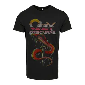 T-Shirt Merchcode Ozzy Osbourne Vintage Snake image-0