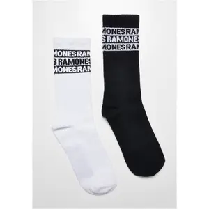 paires de chaussettes Merchcode Ramones Skull (x2) image-1