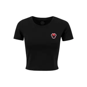 T-Shirt Frau Merchcode Disney 100 Minnie Badge