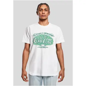 T-shirt Merchcode Coca Cola Retro Logo image-1