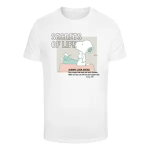 T-Shirt Merchcode Peanuts Snoop Secrets of Life image-0