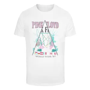 T-shirt Merchcode Pink Floyd World Tour 87 image-0