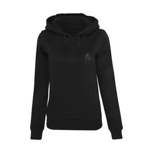 Camisola com capuz para mulher Merchcode Peace - Scribble Hand Heart image-0