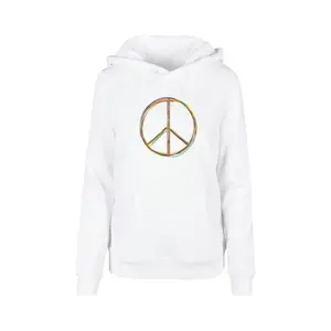 Hoodie Damen Merchcode Peace_Multicolor Basic image-0
