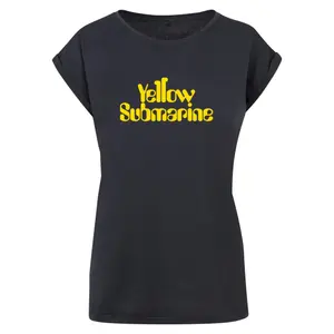 T-shirt femme Merchcode Yellow Submarine - Headline color image-0
