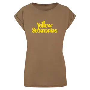 T-shirt femme Merchcode Yellow Submarine Headline color image-0