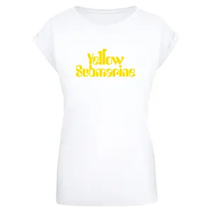 T-shirt femme Merchcode Yellow Submarine - Headline color image-0