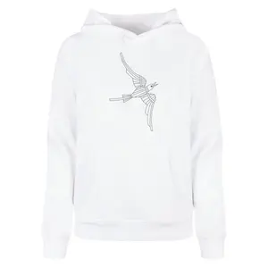 Sweatshirt básico com capuz para mulher Merchcode Yellow Submarine Bird 2 image-0