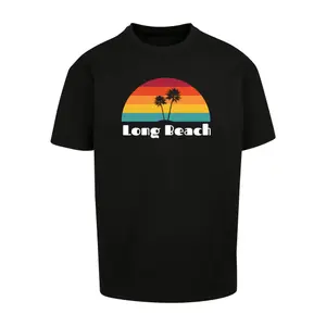 Oversized T-shirt Merchcode Long Beach X image-0