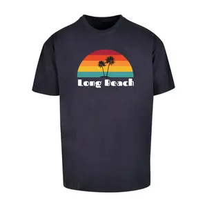 T-shirt oversize Merchcode Long Beach X image-0
