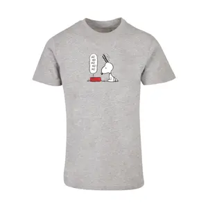 T-Shirt Merchcode Peanuts Hungry Snoopy Basic Round Neck image-0