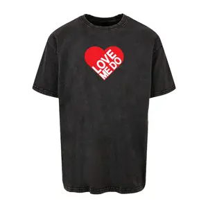 T-Shirt Merchcode Beatles - Love me do Acid Washed Heavy image-0