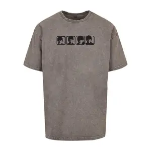 Oversized T-Shirt Merchcode Beatles - Four Heads 2 Acid image-0