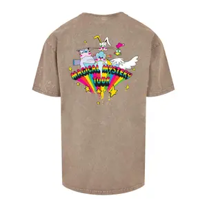 T-shirt oversize Merchcode Beatles - Magical Mystery Acid image-1