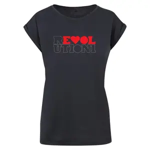 T-shirt femme Merchcode Beatles Revolution Lights image-0