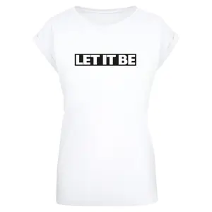 T-shirt femme Merchcode Beatles - Let it be image-0