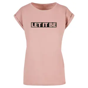 T-shirt femme Merchcode Beatles - Let it be image-0