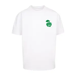 T-shirt oversize Merchcode Beatles - Apple Words Heavy image-0