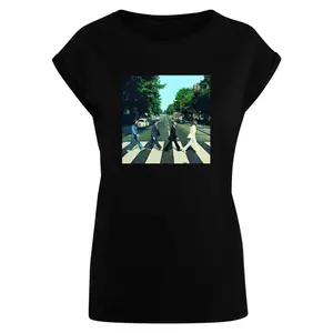 T-shirt femme Merchcode Beatles - Album Abbey Road image-0