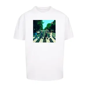 T-shirt oversize Merchcode Beatles - Album Abbey Road image-0
