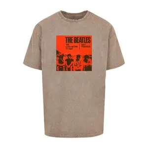 T-Shirt Merchcode Beatles - Album Day Tripper Acid Washed image-0