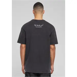 T-shirt lavada Merchcode Love Yourself First Acid Oversized image-4