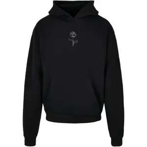 Hooded sweatshirt Merchcode Rose Ultra Heavy image-0
