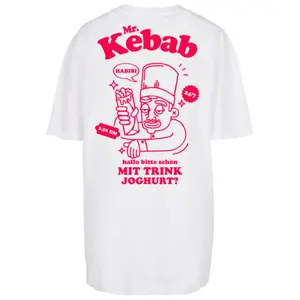 T-shirt femme Merchcode Mr Kebab Oversized Boyfriend image-1