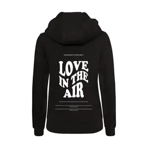 Camisola com capuz para mulher Merchcode Love In The Air Heavy image-1